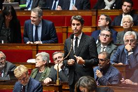 Suspension Of Pension Reform At The National Assembly - Paris