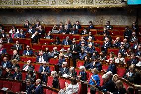 Suspension Of Pension Reform At The National Assembly - Paris