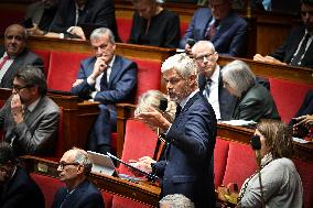 Suspension Of Pension Reform At The National Assembly - Paris