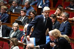 Suspension Of Pension Reform At The National Assembly - Paris