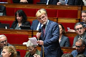 Suspension Of Pension Reform At The National Assembly - Paris