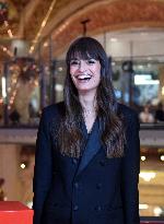 Clara Luciani During Christmas Opening At Galeries Lafayette - Paris