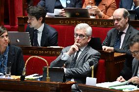 Suspension Of Pension Reform At The National Assembly - Paris