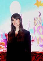 Clara Luciani During Christmas Opening At Galeries Lafayette - Paris