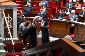 Suspension Of Pension Reform At The National Assembly - Paris