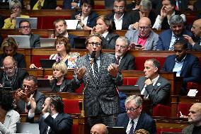 Suspension Of Pension Reform At The National Assembly - Paris