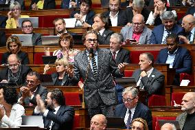 Suspension Of Pension Reform At The National Assembly - Paris