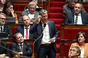 Suspension Of Pension Reform At The National Assembly - Paris