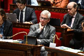 Suspension Of Pension Reform At The National Assembly - Paris