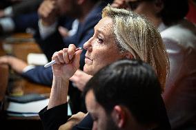 Suspension Of Pension Reform At The National Assembly - Paris