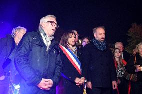 Anne Hidalgo At 2015 Attacks Commemoration - Paris