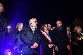 Anne Hidalgo At 2015 Attacks Commemoration - Paris