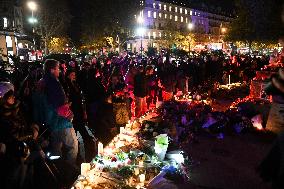 Anne Hidalgo At 2015 Attacks Commemoration - Paris