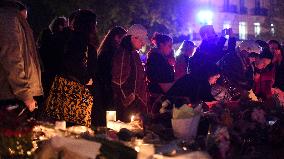 Anne Hidalgo At 2015 Attacks Commemoration - Paris