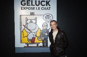 Exclusive - Philippe Geluck Exhibition Opens - Paris