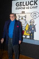 Exclusive - Philippe Geluck Exhibition Opens - Paris