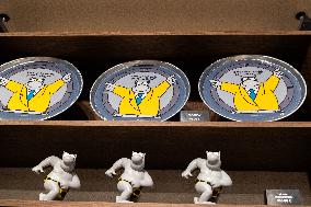 Exclusive - Philippe Geluck Exhibition Opens - Paris