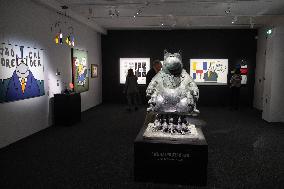 Exclusive - Philippe Geluck Exhibition Opens - Paris