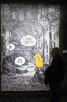 Exclusive - Philippe Geluck Exhibition Opens - Paris