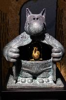 Exclusive - Philippe Geluck Exhibition Opens - Paris