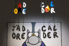 Exclusive - Philippe Geluck Exhibition Opens - Paris