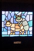 Exclusive - Philippe Geluck Exhibition Opens - Paris