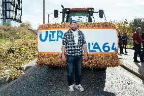 Farmers Mobilize Against Macron In Toulouse - France