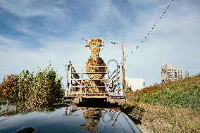 Farmers Mobilize Against Macron In Toulouse - France