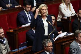 Budget Debate on Pension Reform Suspension - Paris