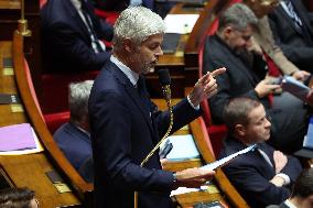 Budget Debate on Pension Reform Suspension - Paris