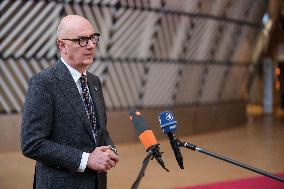 Eurogroup Ministers Meeting - Brussels