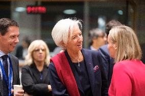 Eurogroup Ministers Meeting - Brussels