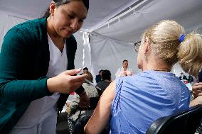 Vaccination Program Against Covid-19 and Influenza - Mexico City