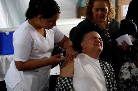 Vaccination Program Against Covid-19 and Influenza - Mexico City