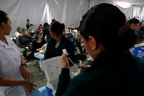 Vaccination Program Against Covid-19 and Influenza - Mexico City