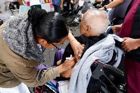 Vaccination Program Against Covid-19 and Influenza - Mexico City