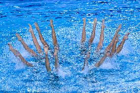 China's 15th National Games - Artistic Swimming