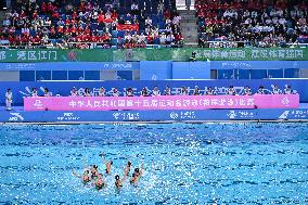 China's 15th National Games - Artistic Swimming