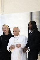 Naomi Campbell Meets Pope Leo XIV - Vatican