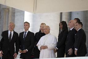 Naomi Campbell Meets Pope Leo XIV - Vatican