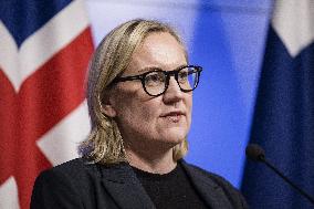 Press conference of the Nordic ministers responsible for civil preparedness