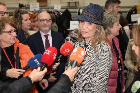 Infanta Elena Visits Nuevo Futuro 2025 Flea Market - Madrid