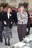 Infanta Elena Visits Nuevo Futuro 2025 Flea Market - Madrid