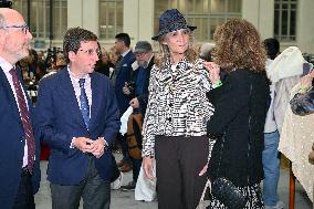 Infanta Elena Visits Nuevo Futuro 2025 Flea Market - Madrid