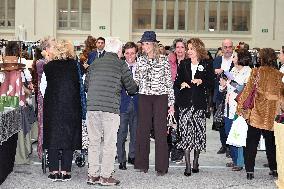 Infanta Elena Visits Nuevo Futuro 2025 Flea Market - Madrid