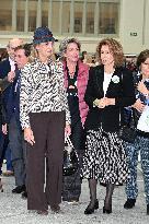 Infanta Elena Visits Nuevo Futuro 2025 Flea Market - Madrid