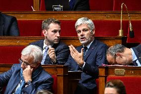 Suspension Of Pension Reform At The National Assembly - Paris