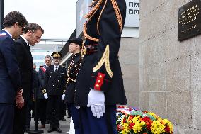 Tribute to Victims of November 13 Outside the Stade De France Stadium - Paris