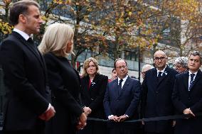 Tribute to Victims of November 13 Outside the Stade De France Stadium - Paris