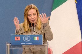 Intergovernmental Summit Italy Albania - Rome